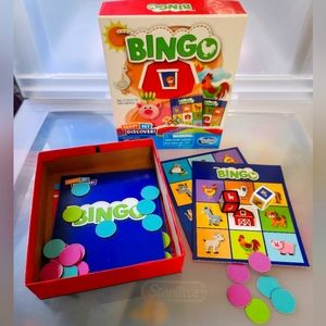 Ready Set Discover Bingo Game for Kids Ages 3 and Up, Game for 2-4 Players